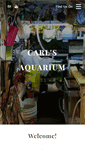 Mobile Screenshot of carlsaquarium.com